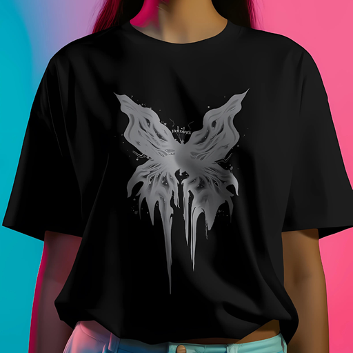 Butterfly oversized T-shirt 