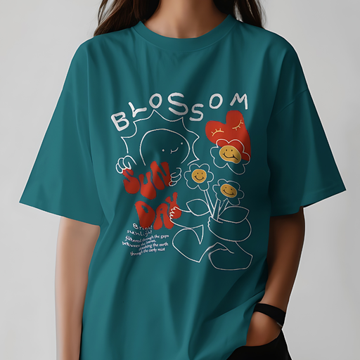 Blossom oversized T=shirt 