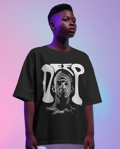 Deep oversized T-shirt