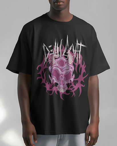 Death oversized T-shirt 